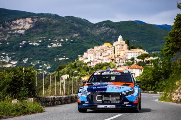 AUTO - RALLYE D™ANTIBES - COTE D™AZUR 2026 03 MARGAILLAN Hugo, COPPA Mathieu, Hyundai i20 N Rally2, CHL Auto, action during the Rallye d™Antibes 2026 - CÃ te d™Azur, 3rd round of the Championnat de France des Rallyes 2026, from May 16 to 17, 2026 in Antibes, France - AntibesFrance  Copyright: xBastienxRouxx