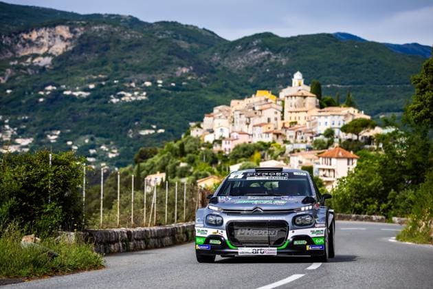 AUTO - RALLYE D™ANTIBES - COTE D™AZUR 2026 08 STIRLING Benjamin, STIRLING Florence, CitroÃ«n C3 Rally2, PH By Minerva Oil, action during the Rallye d™Antibes 2026 - CÃ te d™Azur, 3rd round of the Championnat de France des Rallyes 2026, from May 16 to 17, 2026 in Antibes, France - AntibesFrance  Copyright: xBastienxRouxx