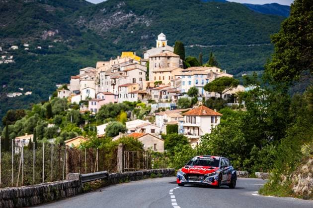 AUTO - RALLYE D™ANTIBES - COTE D™AZUR 2026 05 DARMEZIN Lucas, QUARTINI Charlyne, Hyundai i20 N Rally2, VIP Enjolras Race, action during the Rallye d™Antibes 2026 - CÃ te d™Azur, 3rd round of the Championnat de France des Rallyes 2026, from May 16 to 17, 2026 in Antibes, France - AntibesFrance  Copyright: xBastienxRouxx