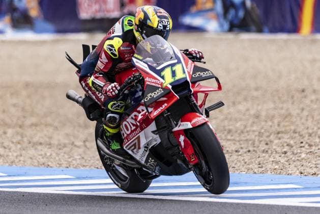 RECORD DATE NOT STATED MotoGP, free practice for the 4th round of the World Championship, WM, Weltmeisterschaft in Jerez. Jerez (esp), 24 04 2026 - Diogo Moreira (11), Honda LCR rider, during free practice 1, of the 4th round of the MotoGP world championship, at the Jerez-Angel Nieto circuit, Spain cadiz Spain Copyright: xJoaquimxGalantex