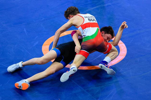 U17 Wrestling European Championships 48kg FS Bogdan Sapojnic GER df Emir Gyurzhan Dzhevatov BUL Copyright: xKostadinxAndonov xUnitedxWorldxWrestlingx Kostadin Andonov United World Wrestling