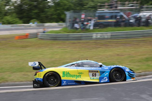 69 Ben Doerr Butzbach GER Marvin Kirchhoefer CHF Timo Scheider Lochau GER Timo Glock Kreuzlingen GER , McLaren 720s GT3, Team Doerr Motorsport GmbH GER GER, Motorsport, 54 ADAC Ravenol 24H Rennen Nuerburgring 2025, Qualifying, Thursday, Nuerburg, 15 05 2026 GER, Motorsport, 54 ADAC Ravenol 24H Rennen Nuerburgring 2025, Qualifying, Thursday, Nuerburg, 15 05 2026 Nuerburg Copyright: xEibner-Pressefoto JuergenxAugstx EP_JAT