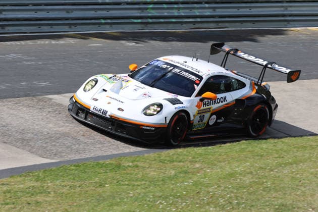 30 Jongkyum Kim KOR Roelof Bruins ARE Steven Cho KOR Marco Seefried Wildschoenau GER , Porsche 911 GT3 R Evo2, Team Hankook Competition GER GER, Motorsport, 54 ADAC Ravenol 24H Rennen Nuerburgring 2025, Qualifying, Thursday, Nuerburg, 15 05 2026 GER, Motorsport, 54 ADAC Ravenol 24H Rennen Nuerburgring 2025, Qualifying, Thursday, Nuerburg, 15 05 2026 Nuerburg Copyright: xEibner-Pressefoto JuergenxAugstx EP_JAT