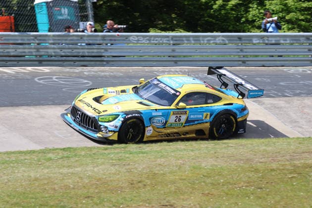 26 Adam Christodoulou GBR Mikael Grenier CAN Christopher Lulham GBR Marek Boekmann Lautersheim GER , Mercedes AMG GT3, Team PROsport racing GER GER, Motorsport, 54 ADAC Ravenol 24H Rennen Nuerburgring 2025, Qualifying, Thursday, Nuerburg, 15 05 2026 GER, Motorsport, 54 ADAC Ravenol 24H Rennen Nuerburgring 2025, Qualifying, Thursday, Nuerburg, 15 05 2026 Nuerburg Copyright: xEibner-Pressefoto JuergenxAugstx EP_JAT