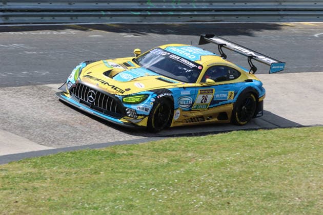 26 Adam Christodoulou GBR Mikael Grenier CAN Christopher Lulham GBR Marek Boekmann Lautersheim GER , Mercedes AMG GT3, Team PROsport racing GER GER, Motorsport, 54 ADAC Ravenol 24H Rennen Nuerburgring 2025, Qualifying, Thursday, Nuerburg, 15 05 2026 GER, Motorsport, 54 ADAC Ravenol 24H Rennen Nuerburgring 2025, Qualifying, Thursday, Nuerburg, 15 05 2026 Nuerburg Copyright: xEibner-Pressefoto JuergenxAugstx EP_JAT