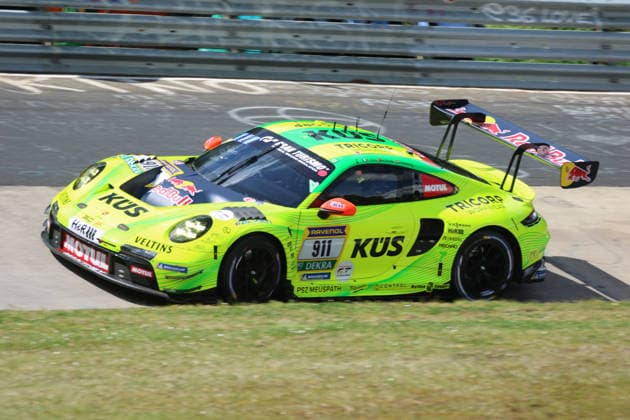 911 Kevin Estre FRA Thomas Preining AUT Ayhancan Gueven TUR Matt Campell AUS , Porsche 911 GT3 R, Team Manthey Racing GER GER, Motorsport, 54 ADAC Ravenol 24H Rennen Nuerburgring 2025, Qualifying, Thursday, Nuerburg, 15 05 2026 GER, Motorsport, 54 ADAC Ravenol 24H Rennen Nuerburgring 2025, Qualifying, Thursday, Nuerburg, 15 05 2026 Nuerburg Copyright: xEibner-Pressefoto JuergenxAugstx EP_JAT