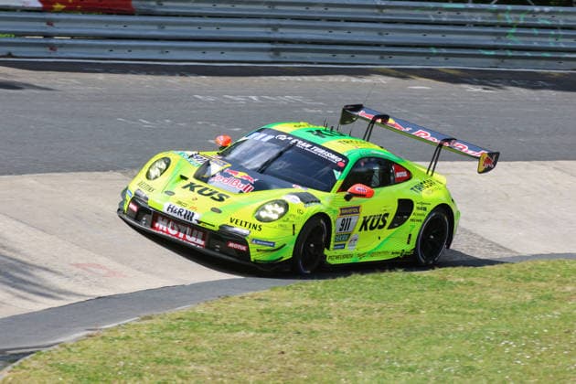 911 Kevin Estre FRA Thomas Preining AUT Ayhancan Gueven TUR Matt Campell AUS , Porsche 911 GT3 R, Team Manthey Racing GER GER, Motorsport, 54 ADAC Ravenol 24H Rennen Nuerburgring 2025, Qualifying, Thursday, Nuerburg, 15 05 2026 GER, Motorsport, 54 ADAC Ravenol 24H Rennen Nuerburgring 2025, Qualifying, Thursday, Nuerburg, 15 05 2026 Nuerburg Copyright: xEibner-Pressefoto JuergenxAugstx EP_JAT