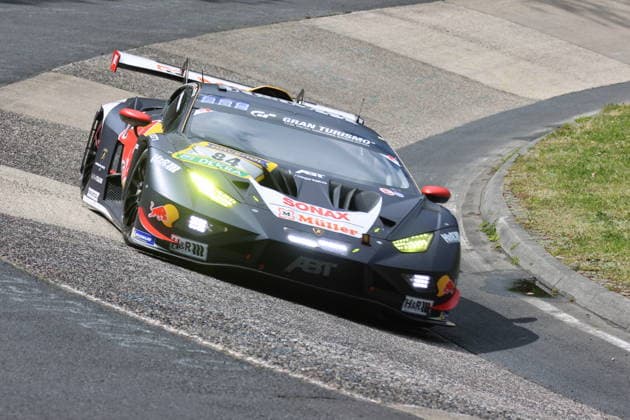 Pole Position 84 Mirko Bortolotti ITA Luca Engstler GER Patric Niederhauser CHF , Lamborghini Huracan GT3 EVO2, Team Abt Sportsline GER GER, Motorsport, 54 ADAC Ravenol 24H Rennen Nuerburgring 2025, Top Qualifying, Friday, Nuerburg, 15 05 2026 GER, Motorsport, 54 ADAC Ravenol 24H Rennen Nuerburgring 2025, Top Qualifying, Friday, Nuerburg, 15 05 2026 Nuerburg Copyright: xEibner-Pressefoto JuergenxAugstx EP_JAT