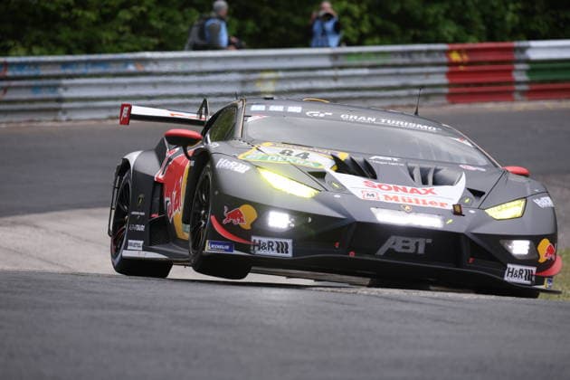 Pole Position 84 Mirko Bortolotti ITA Luca Engstler GER Patric Niederhauser CHF , Lamborghini Huracan GT3 EVO2, Team Abt Sportsline GER GER, Motorsport, 54 ADAC Ravenol 24H Rennen Nuerburgring 2025, Top Qualifying, Friday, Nuerburg, 15 05 2026 GER, Motorsport, 54 ADAC Ravenol 24H Rennen Nuerburgring 2025, Top Qualifying, Friday, Nuerburg, 15 05 2026 Nuerburg Copyright: xEibner-Pressefoto JuergenxAugstx EP_JAT