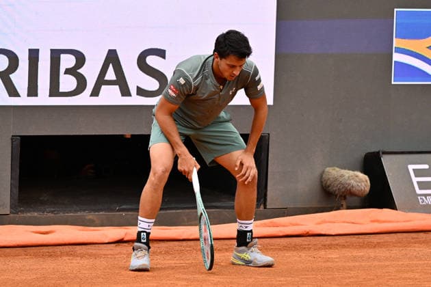 Foto IPP Cavaliere Emiliano. Roma 15 05 2026. Tennis Internazionali d Italia 2026. Nella foto: Luciano Darderi. Italy Photo Press - World Copyright italy ITALY  Copyright: xR4924_italyphotopressx