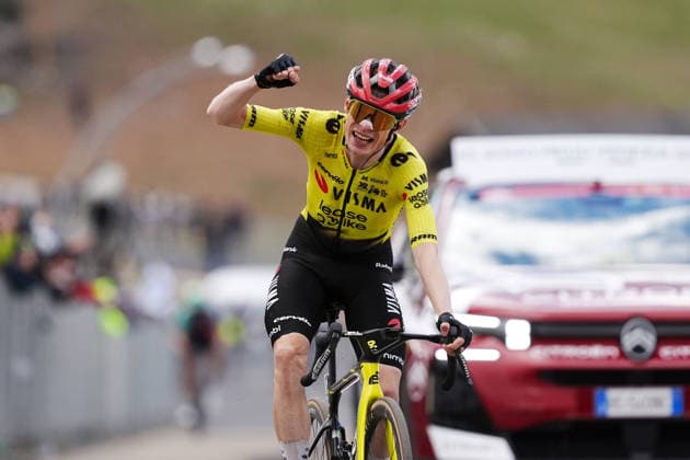 Cycling, Giro d Italia, 7th stage, winner Jonas Vingegaard