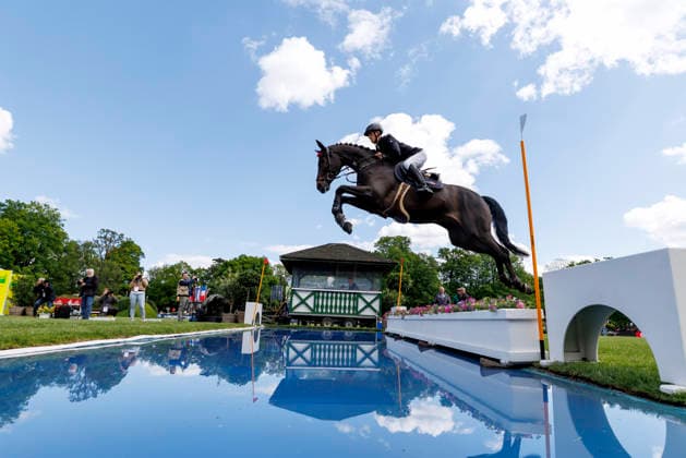 HAMBURG Al Shira aa 95 German Jumping and Dressage DERBY 2026, HAMBURG Al Shira aa 95 German Jumping and Dressage DERBY 2026 JUENGEL Marvin GER , Don Corleone Z Al Shira aa Derby Tour Dreame presents CSI4 2nd qualifier for the German Jumping Derby, Int jumping competition against the clock 1,50m Hamburg, Jenischpark, Derby Park Klein Flottbek 15 May 2026