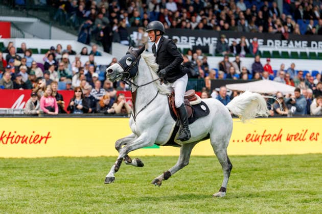 HAMBURG Al Shira aa 95 German Jumping and Dressage DERBY 2026, HAMBURG Al Shira aa 95 German Jumping and Dressage DERBY 2026 WILLIAMS Guy GBR , Crumbgraft Al Shira aa Derby Tour Dreame presents CSI4 2nd qualifier for the German Jumping Derby, Int jumping competition against the clock 1,50m Hamburg, Jenischpark, Derby Park Klein Flottbek 15 May 2026