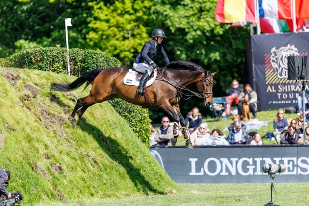 HAMBURG Al Shira aa 95 German Jumping and Dressage DERBY 2026, HAMBURG Al Shira aa 95 German Jumping and Dressage DERBY 2026 BLAU Clara GER , Paul Al Shira aa Derby Tour Dreame presents CSI4 2nd qualifier for the German Jumping Derby, Int jumping competition against the clock 1,50m Hamburg, Jenischpark, Derby Park Klein Flottbek 15 May 2026