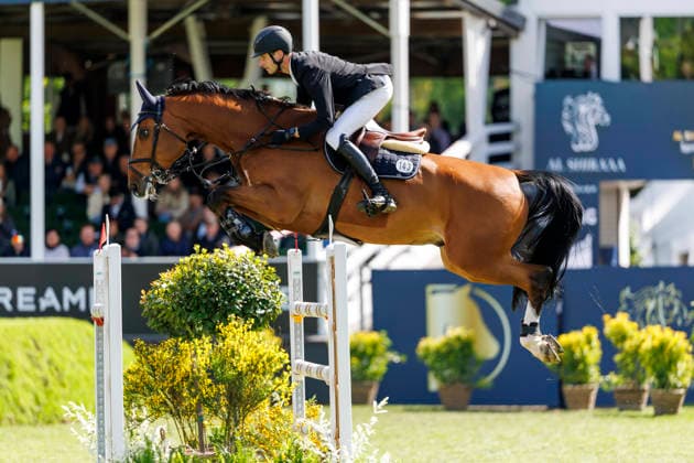 HAMBURG Al Shira aa 95 German Jumping and Dressage DERBY 2026, HAMBURG Al Shira aa 95 German Jumping and Dressage DERBY 2026 HEINEKE Simon GER , Cordillo Al Shira aa Derby Tour Dreame presents CSI4 2nd qualifier for the German Jumping Derby, Int jumping competition against the clock 1,50m Hamburg, Jenischpark, Derby Park Klein Flottbek 15 May 2026