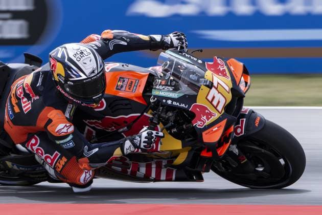 RECORD DATE NOT STATED MotoGP, 6th round of the World Championship, WM, Weltmeisterschaft in Catalonia Barcelona Barcelona (Spain), 15 05 2026 - Pedro Acosta (37), Red Bull KTM Factory Racing rider, during practice for the 6th round of the MotoGP World Championship, Grande Prix de Catalunya, Barcelona Spain Catalonia Spain Copyright: xJoaquimxGalantex