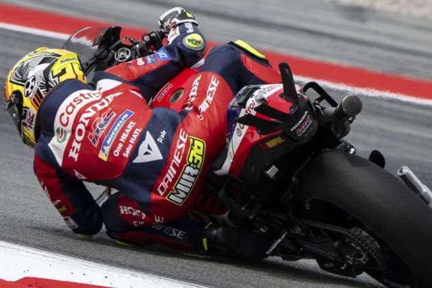 RECORD DATE NOT STATED MotoGP, 6th round of the World Championship, WM, Weltmeisterschaft in Catalonia Barcelona Barcelona (Spain), 15 05 2026 - Joan Mir (36), Honda HRC Castrol rider, during practice for the 6th round of the MotoGP World Championship, Grand Prix of Catalonia, Barcelona Spain; Catalonia Spain Copyright: xJoaquimxGalantex