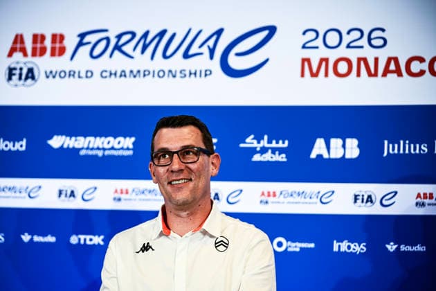 Monaco E-Prix - Previews Team Principal Cyril Blais speaks at a press conference, PK, Pressekonferenz during the ABB FIA Formula E World Championship, WM, Weltmeisterschaft Monaco E-Prix 2026 in Monte Carlo, Monaco, on May 15, 2026. Monte Carlo Monaco  Copyright: xLucaxBarsalix originalFilename:barsali-notitle260515_npnNM.jpg