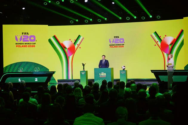 15.05.2026 LODZ, EC1 , PILKA NOZNA KOBIET ( WOMEN S FOOTBALL) LOSOWANIE GRUP FIFA MISTRZOSTWA SWIATA KOBIET 2026 U-20 NZ. LUKASZ WACHOWSKI FOTO RADOSLAW JOZWIAK CYFRASPORT NEWSPIX.PL --- Newspix.pl  RA2_7398