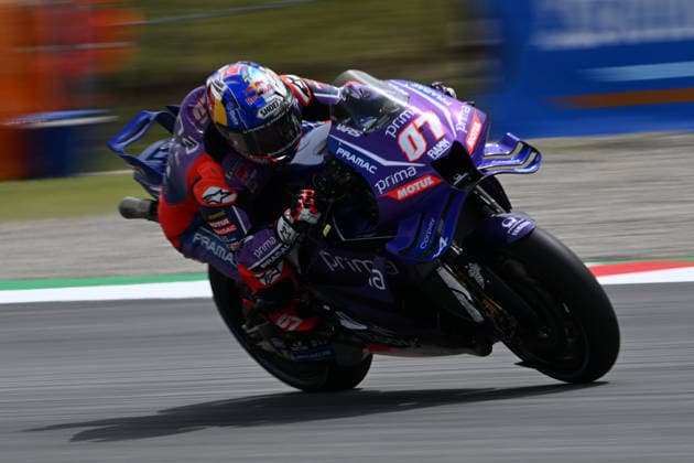 Ahead of Catalan MotoGP in Barcelona BARCELONA, SPAIN - MAY 15: Toprak Razgatlioglu of Prima Pramac Yamaha MotoGP takes part in the free practice session ahead of Catalan MotoGP, the 6th leg of the 2026 MotoGP World Championship, WM, Weltmeisterschaft at the Circuit de Barcelona-Catalunya in Barcelona, Spain on May 15, 2026. Burak Akbulut Anadolu Barcelona Spain. Editorial use only. Please get in touch for any other usage.  Copyright: x2026xAnadoluxBurakxAkbulutx