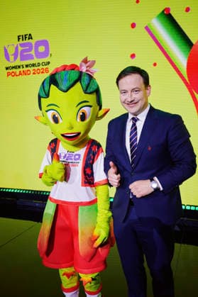 15.05.2026 LODZ, EC1 , PILKA NOZNA KOBIET ( WOMEN S FOOTBALL) LOSOWANIE GRUP FIFA MISTRZOSTWA SWIATA KOBIET 2026 U-20 NZ. LUKASZ WACHOWSKI FOTO RADOSLAW JOZWIAK CYFRASPORT NEWSPIX.PL --- Newspix.pl  RA2_7822