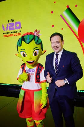 15.05.2026 LODZ, EC1 , PILKA NOZNA KOBIET ( WOMEN S FOOTBALL) LOSOWANIE GRUP FIFA MISTRZOSTWA SWIATA KOBIET 2026 U-20 NZ. LUKASZ WACHOWSKI FOTO RADOSLAW JOZWIAK CYFRASPORT NEWSPIX.PL --- Newspix.pl  RA2_7829