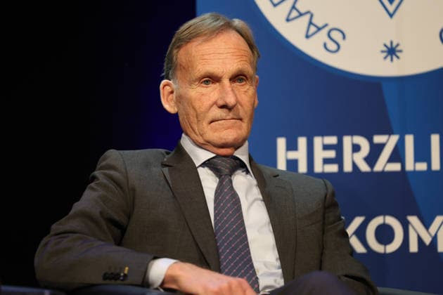 15 05 2026, Football, Season 2025 2026, Honorary Gala of the Saarland Football Association, President Hans Joachim Watzke Borussia Dortmund Neunkirchen Gebläsehalle Saarland Germany DEU Copyright: xSebastianxBachx