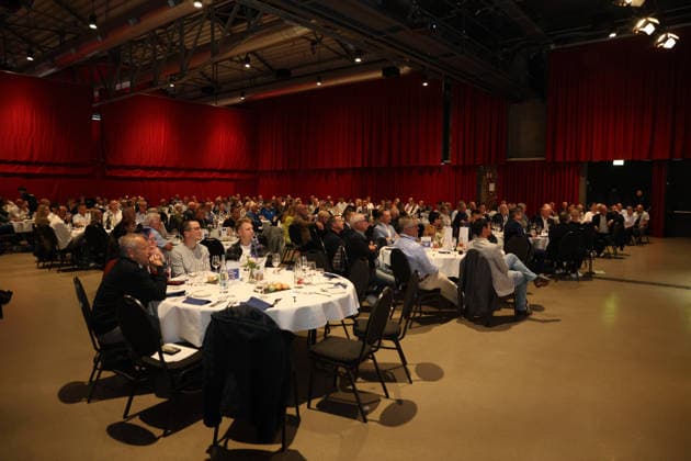 15 05 2026, Football, Season 2025 2026, Saarland Football Association Volunteer Gala, The Gebläsehalle at the Saarland Football Association Volunteer Gala Neunkirchen Gebläsehalle Saarland Germany DEU Copyright: xSebastianxBachx