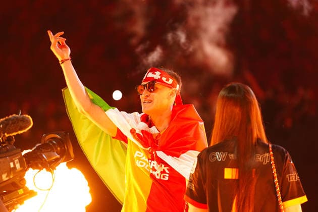 Galatasaray celebrate Super Lig championship ISTANBUL, TURKIYE - MAY 15: Galatasaray football player Roland Sallai joins the celebrations as the players and coaching staff celebrate winning the 2025-2026 Turkish Super Lig championship with a ceremony held at Rams Park Stadium in Istanbul, Turkiye on May 15, 2026. Hakan Akgun Anadolu Istanbul Turkey. Editorial use only. Please get in touch for any other usage.  Copyright: x2026xAnadoluxHakanxAkgunx