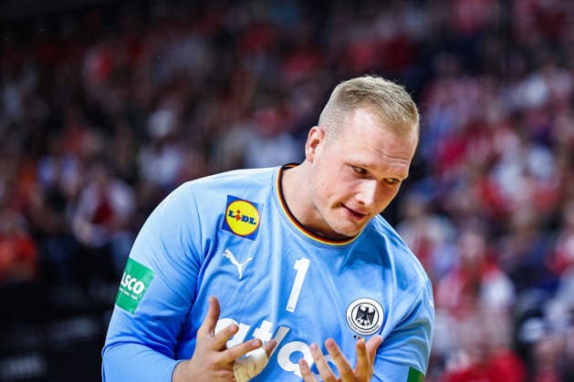 15 05 2026, xIAJx, handball, international match, test match, Denmark Germany, Royal Arena Copenhagen David Späth Germany 1 Denmark