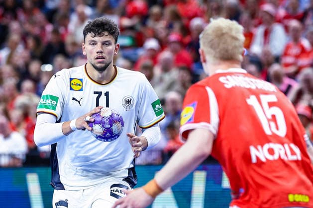 15 05 2026, xIAJx, handball, international match, test match, Denmark Germany, Royal Arena Copenhagen Marko Grgic Germany 71 Denmark