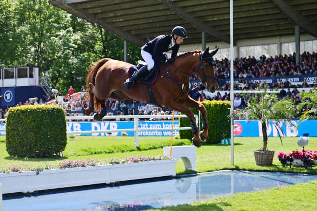 GER Al Shira aa German Jumping Dressage Derby Hamburg 15 05 2026, GER Al Shira aa German Jumping Dressage Derby Hamburg, Prize of the Dreame de CSI4 Al Shira aa Derby Tour 2 Qualification for the German Jumping Derby in the picture Felix Wassenberg GER on Elegant de l Ile am Wassergraben nordphotoxGmbH xWitke nph00002