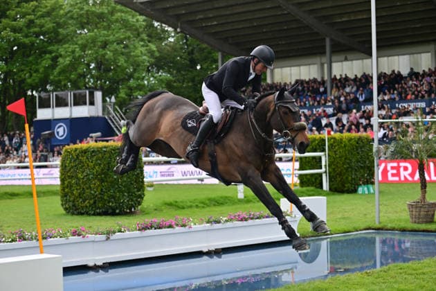 GER Al Shira aa German Jumping Dressage Derby Hamburg 15 05 2026, GER Al Shira aa German Jumping Dressage Derby Hamburg, Prize of the Dreame de CSI4 Al Shira aa Derby Tour 2 Qualifier for the German Jumping Derby in the picture Guy Williams GBR on BH Gringos Legacy at the moat nordphotoxGmbH xWitke nph00002