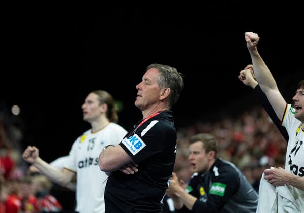 Men s Handball Denmark Germany Germany s Alfred Gislason The Danish handball men face Germany in a test match in Copenhagen on Friday, May 15, 2026 Photo Claus Bech Ritzau Scanpix , Copenhagen Denmark  Copyright: fotograf@clausbech.dk ClausxBechx spdk20260515-211801-L