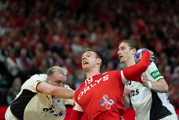 Men s Handball Denmark Germany Denmark s Mathias Gidsel The Danish men s handball team faces Germany in a test match in Copenhagen on Friday, May 15, 2026 Photo Claus Bech Ritzau Scanpix , Copenhagen Denmark  Copyright: fotograf@clausbech.dk ClausxBechx spdk20260515-212401-L