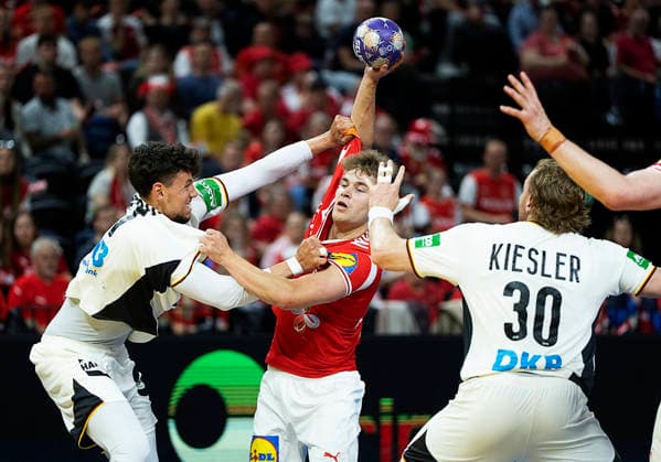 Men s Handball Denmark Germany Denmark s Victor Norlyk The Danish men s handball team meets Germany in a test match in Copenhagen on Friday, May 15, 2026 Photo Claus Bech Ritzau Scanpix , Copenhagen Denmark  Copyright: fotograf@clausbech.dk ClausxBechx spdk20260515-213231-L
