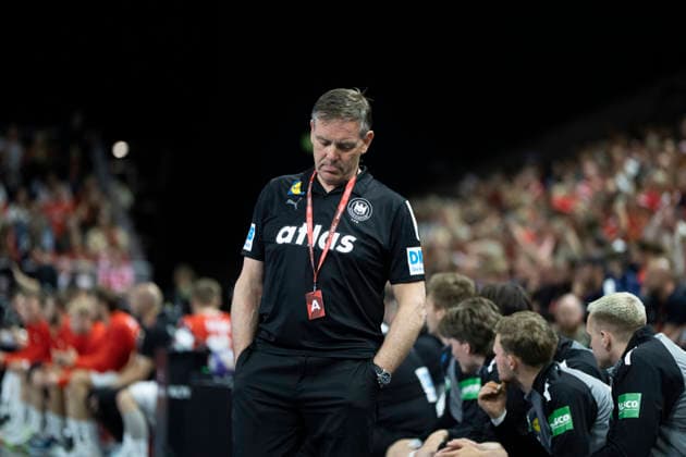 Men s Handball Denmark Germany Germany s Alfred Gislason The Danish handball men meet Germany in a test match in Copenhagen on Friday, May 15, 2026 Photo Claus Bech Ritzau Scanpix , Copenhagen Denmark  Copyright: fotograf@clausbech.dk ClausxBechx spdk20260515-213750-L