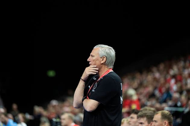 Men s Handball Denmark Germany Denmark s head coach Nikolaj Jacobsen The Danish men s handball team faces Germany in a test match in Copenhagen on Friday, May 15, 2026 Photo Claus Bech Ritzau Scanpix , Copenhagen Denmark  Copyright: fotograf@clausbech.dk ClausxBechx spdk20260515-214717-L