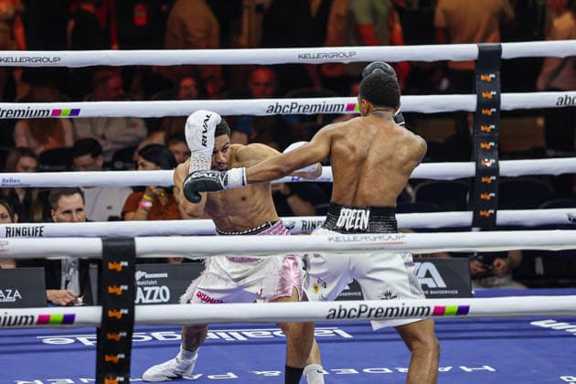 Oluwole Ciosek vs Shae Green at Ringside Series 2026 Night of Heavyweights on 15 05 26 at SAP Arena, Mannheim xamx Photo Alfio Marino Copyright: