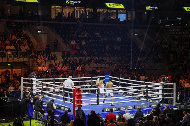 Oluwole Ciosek vs Shae Green at Ringside Series 2026 Night of Heavyweights on 15 05 26 at SAP Arena, Mannheim xamx Photo Alfio Marino Copyright: