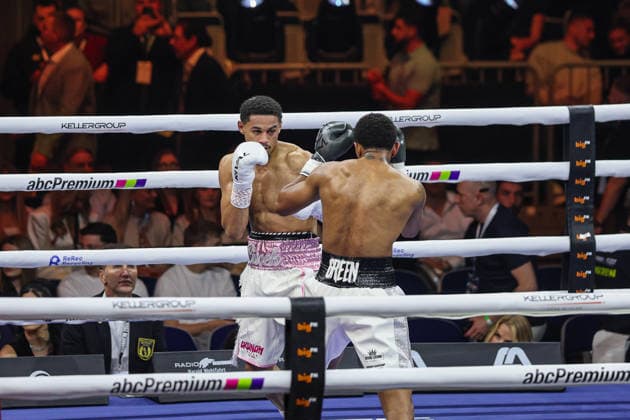 Oluwole Ciosek vs Shae Green at Ringside Series 2026 Night of Heavyweights on 15 05 26 at SAP Arena, Mannheim xamx Photo Alfio Marino Copyright: