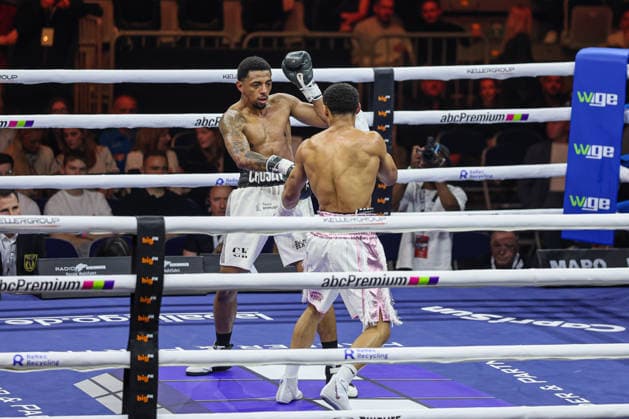 Oluwole Ciosek vs Shae Green at Ringside Series 2026 Night of Heavyweights on 15 05 26 at SAP Arena, Mannheim xamx Photo Alfio Marino Copyright: