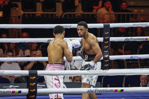 Oluwole Ciosek vs Shae Green at Ringside Series 2026 Night of Heavyweights on 15 05 26 at SAP Arena, Mannheim xamx Photo Alfio Marino Copyright: