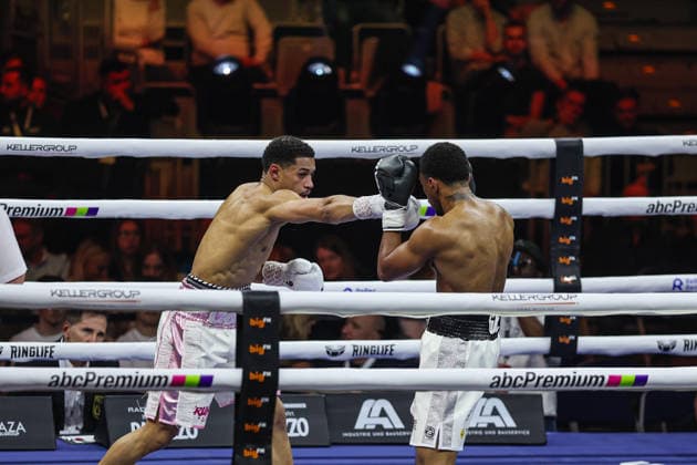 Oluwole Ciosek vs Shae Green at Ringside Series 2026 Night of Heavyweights on 15 05 26 at SAP Arena, Mannheim xamx Photo Alfio Marino Copyright: