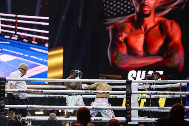 Oluwole Ciosek vs Shae Green at Ringside Series 2026 Night of Heavyweights on 15 05 26 at SAP Arena, Mannheim xamx Photo Alfio Marino Copyright: