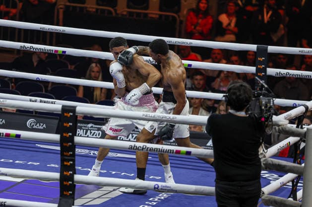 Oluwole Ciosek vs Shae Green at Ringside Series 2026 Night of Heavyweights on 15 05 26 at SAP Arena, Mannheim xamx Photo Alfio Marino Copyright:
