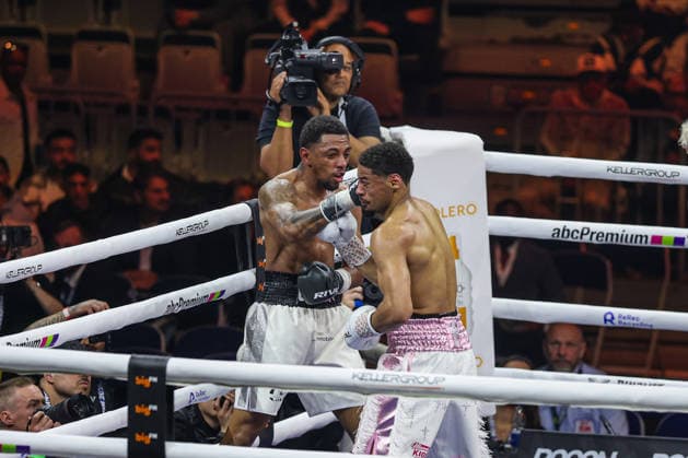 Oluwole Ciosek vs Shae Green at Ringside Series 2026 Night of Heavyweights on 15 05 26 at SAP Arena, Mannheim xamx Photo Alfio Marino Copyright:
