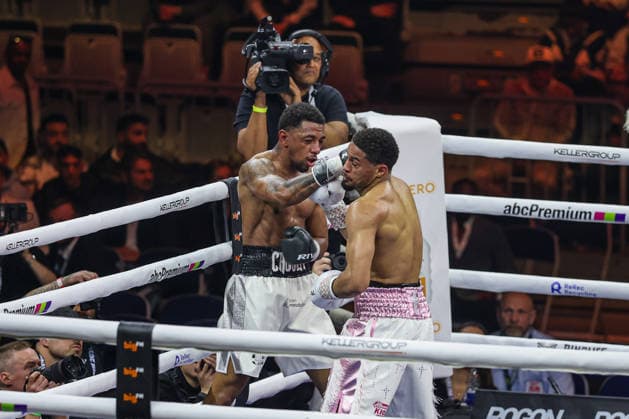 Oluwole Ciosek vs Shae Green at Ringside Series 2026 Night of Heavyweights on 15 05 26 at SAP Arena, Mannheim xamx Photo Alfio Marino Copyright: