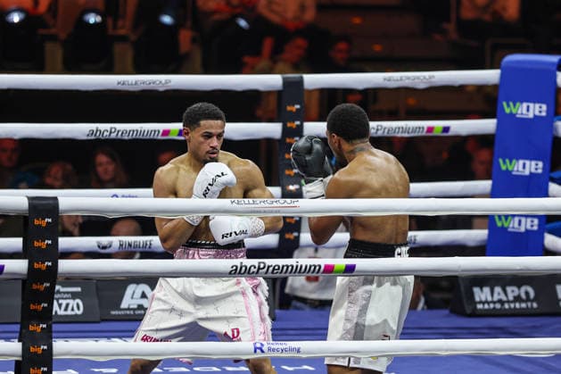 Oluwole Ciosek vs Shae Green at Ringside Series 2026 Night of Heavyweights on 15 05 26 at SAP Arena, Mannheim xamx Photo Alfio Marino Copyright: