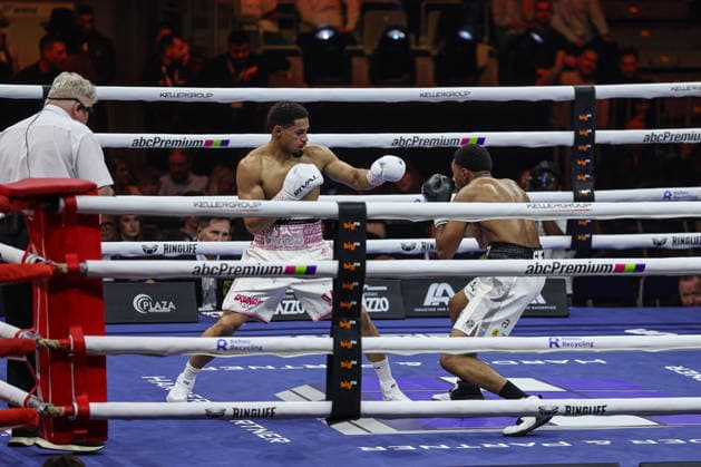 Oluwole Ciosek vs Shae Green at Ringside Series 2026 Night of Heavyweights on 15 05 26 at SAP Arena, Mannheim xamx Photo Alfio Marino Copyright: